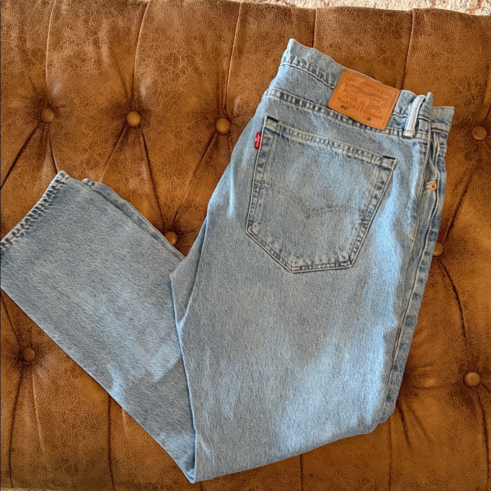 Levi's Classic 512 Light Blue Straight Jeans